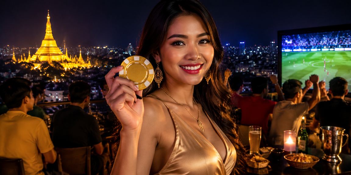 ရန်ကုန်ရှိ ရွှေတိဂုံဘုရားနှင့် ဘောလုံးလောင်းကစားပြိုင်ပွဲကြည့်ရှုခြင်း